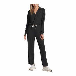 Vuori black Lux Intentions Knit Jumpsuit
